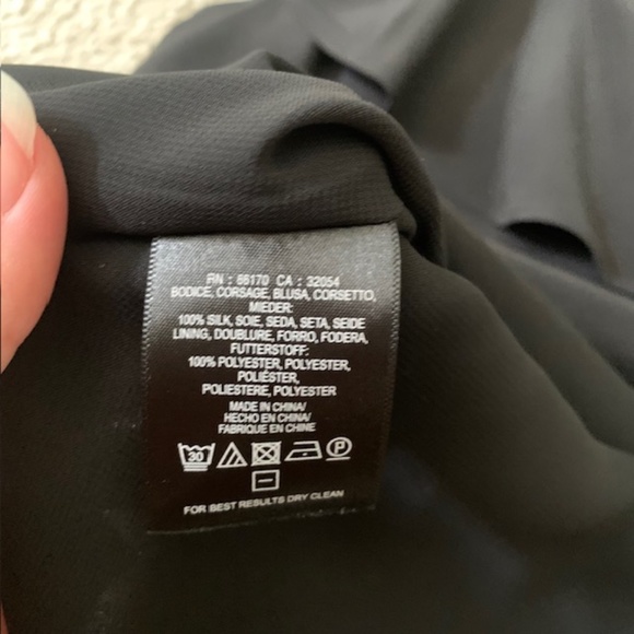 Anthropologie Maeve Silk One Shoulder Shirt - Picture 8 of 10